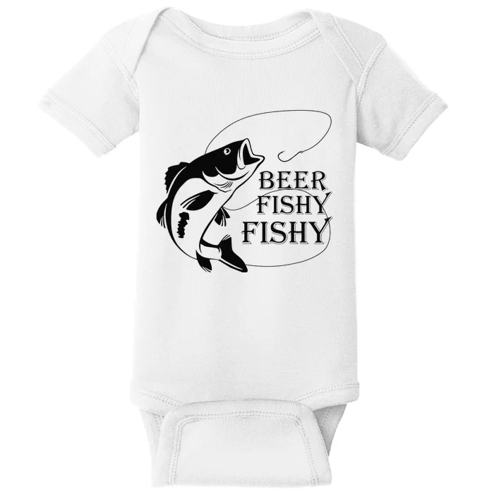 Beer Fishy Fishy Baby Bodysuit