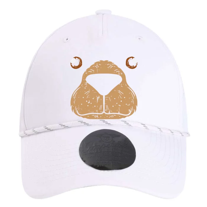 Bear Face Funny Easy Lazy Halloween Costume Performance The Dyno Cap