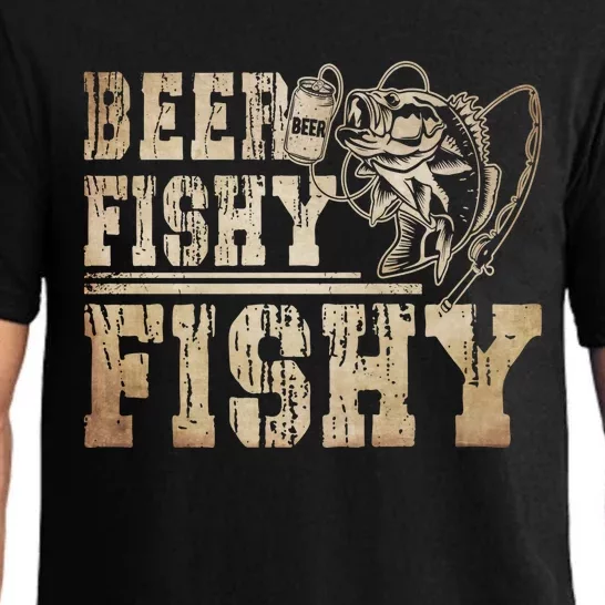 Beer Fishy Fishy Funny Fishing Gift Pajama Set