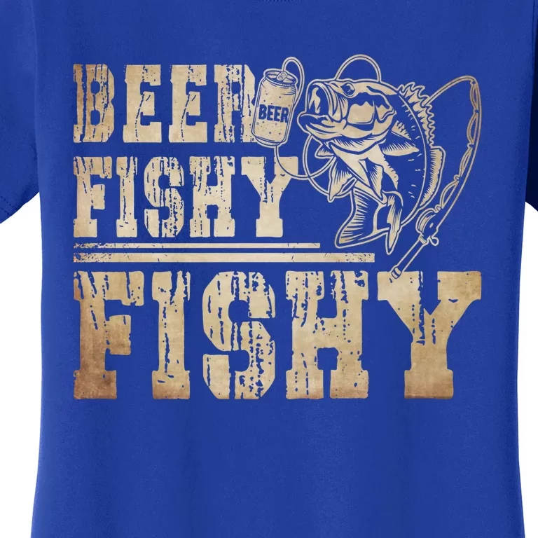 Beer Fishy Fishy Funny Fishing Gift Women's T-Shirt