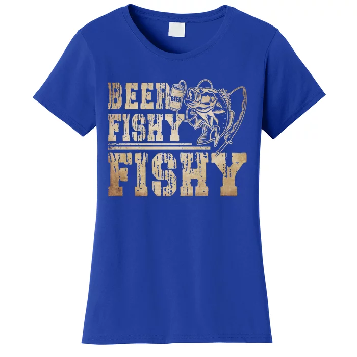 Beer Fishy Fishy Funny Fishing Gift Women's T-Shirt