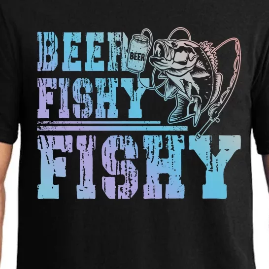 Beer Fishy Fishy Funny Fishing Gift Pajama Set