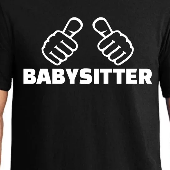 Babysitter Funny Gift Pajama Set