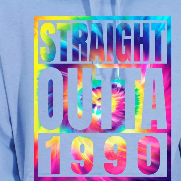 Birthday Funny Gift Born In 1990 Straight Outta 1990 Gift Unisex Surf Hoodie