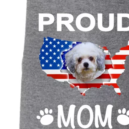 Bolonka Funny Gift Bolonka Dog Bolonka Proud Patriot Mom Cool Gift Doggie 3-End Fleece Hoodie