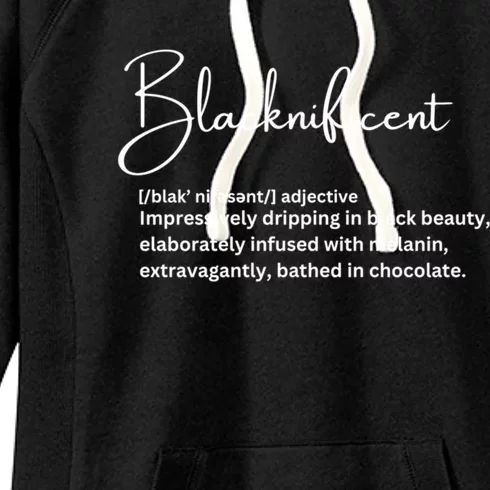 Blacknificent Funny Gift Women's Fleece Hoodie