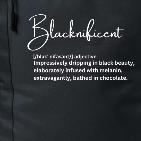 Blacknificent Funny Gift Daily Commute Backpack