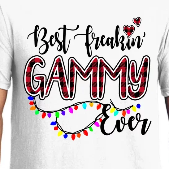 Best Freakin' Gammy Ever Christmas Cool Gift Grandma Gift Meaningful Gift Pajama Set