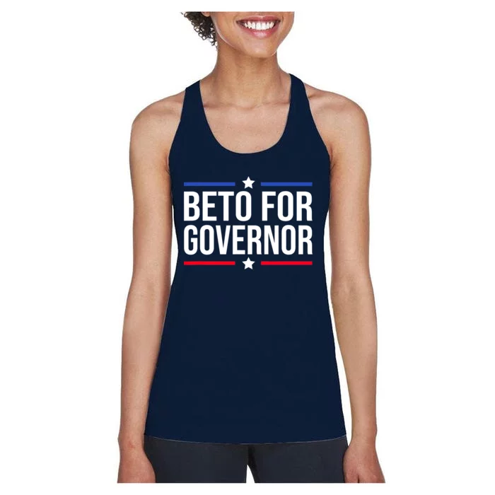 Beto For Governor Women's Racerback Tank