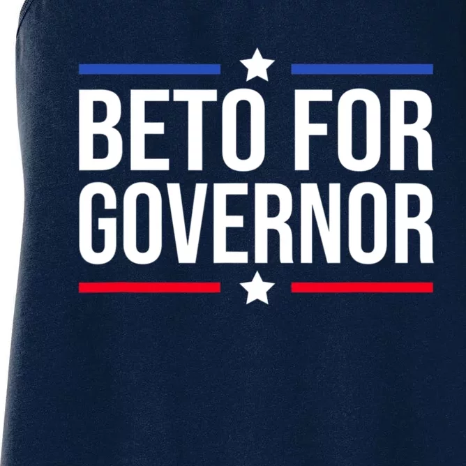 Beto For Governor Women's Racerback Tank