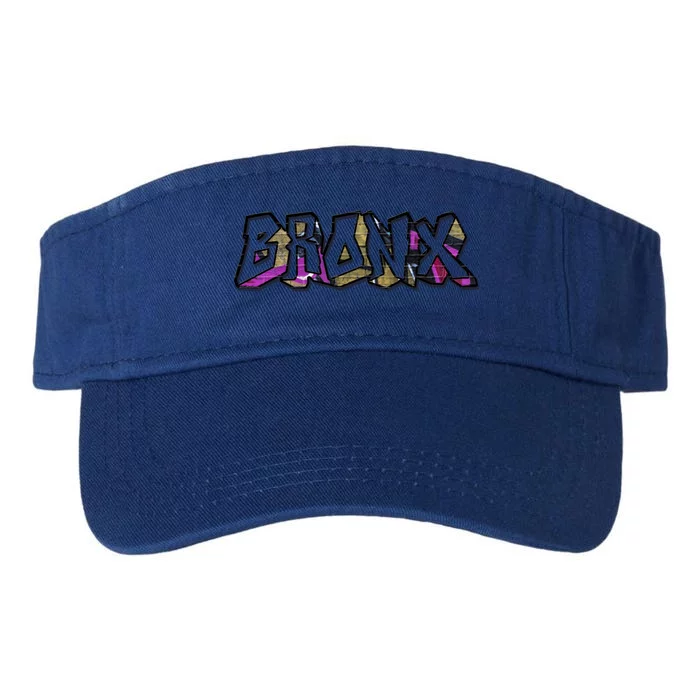 Bronx Funny Gift Bronx Cute Gift Valucap Bio-Washed Visor