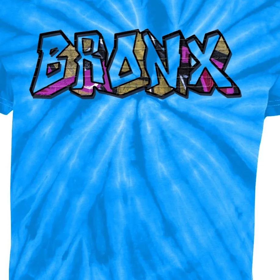 Bronx Funny Gift Bronx Cute Gift Kids Tie-Dye T-Shirt