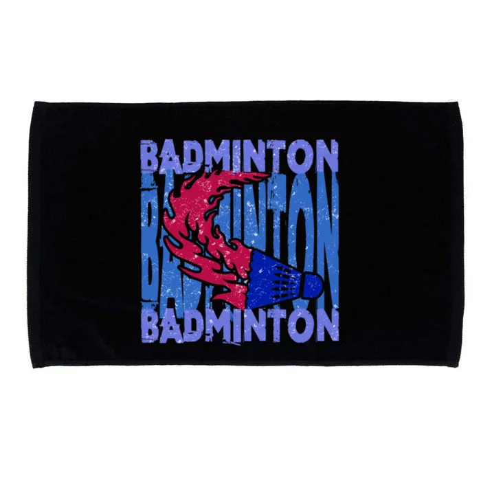 Badminton Funny Gift Microfiber Hand Towel