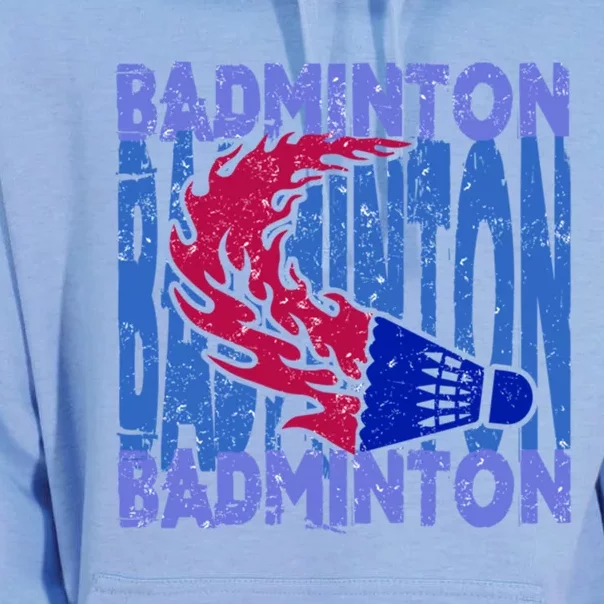 Badminton Funny Gift Unisex Surf Hoodie