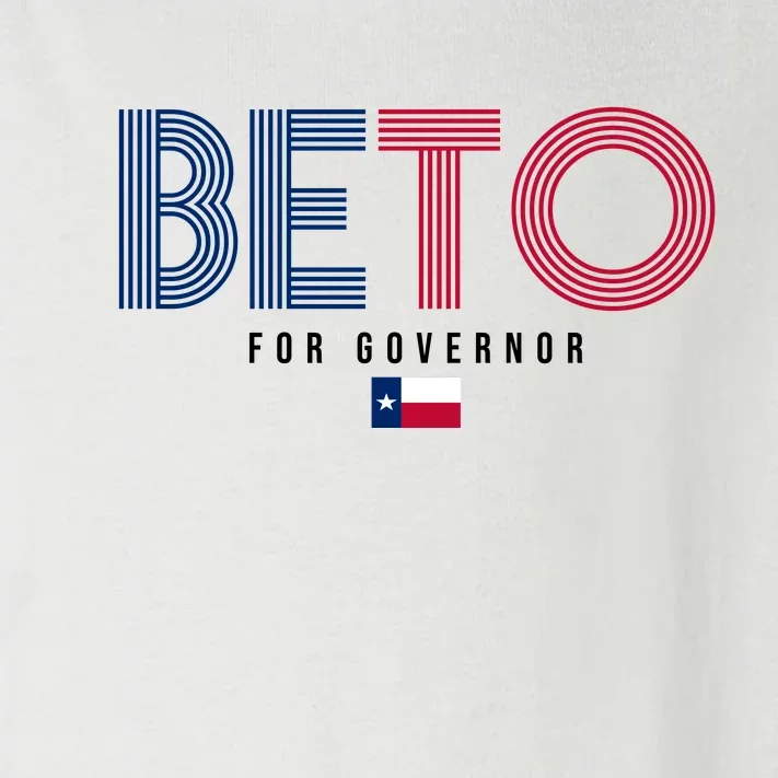 Beto For Governor Texas Flag Toddler Long Sleeve Shirt