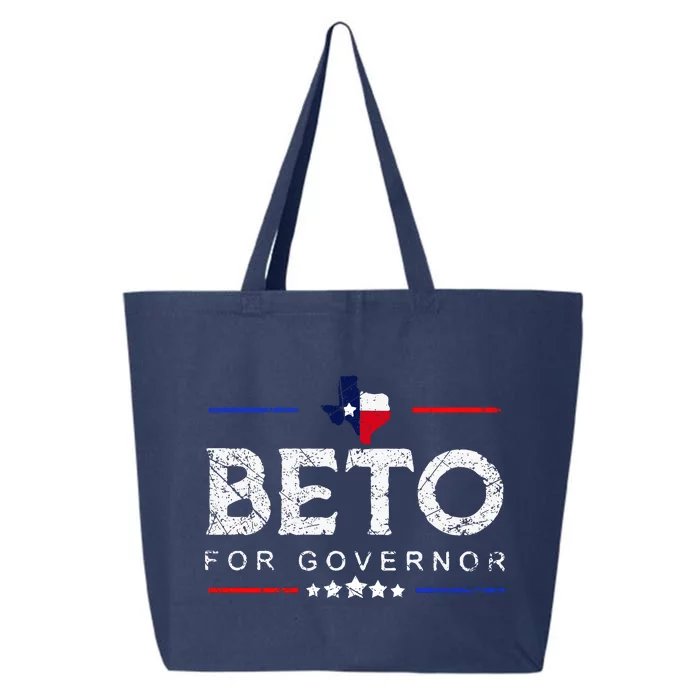 Beto For Governor Beto O'Rourke Shirt 25L Jumbo Tote