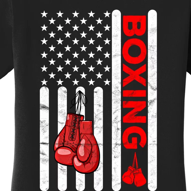 Boxing Funny Gift Training Sports Team Cool Teenager Gift Women's T-Shirt