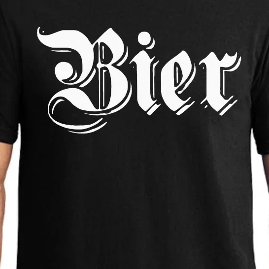 Bier Funny German Beer For Oktoberfest Pajama Set