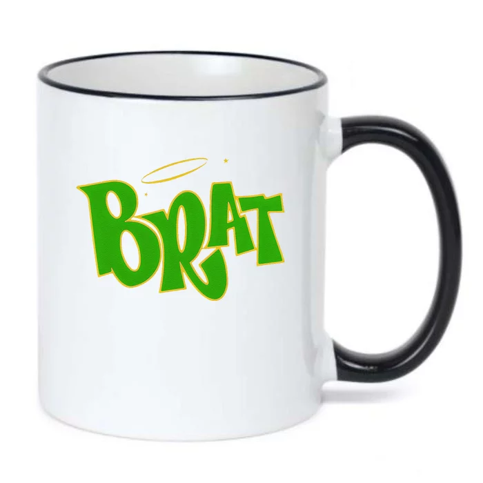 Brat Funny Gift Black Color Changing Mug