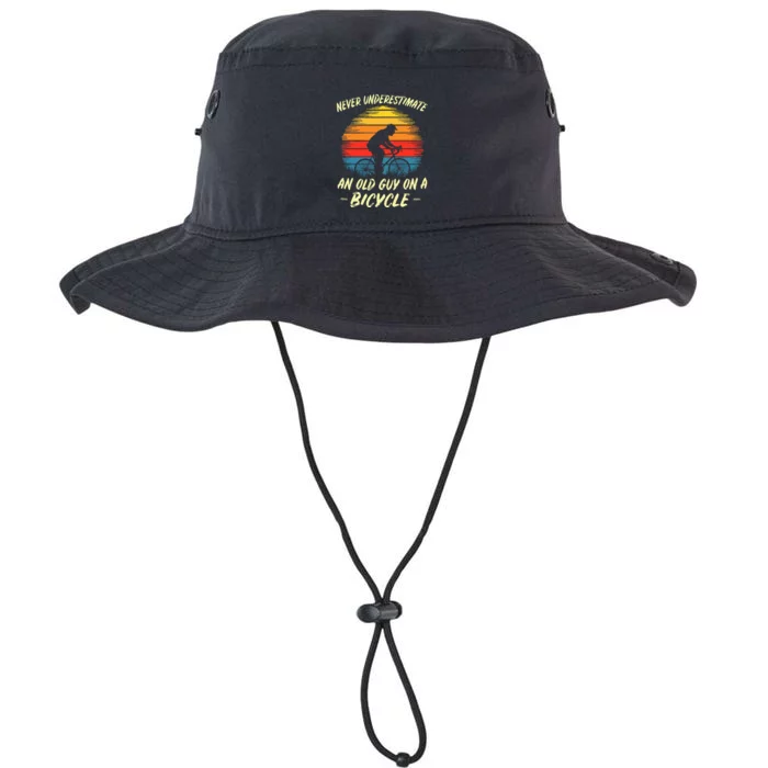 Bicycle Fathersday Grandpa Outdoor Cyclist Legacy Cool Fit Booney Bucket Hat