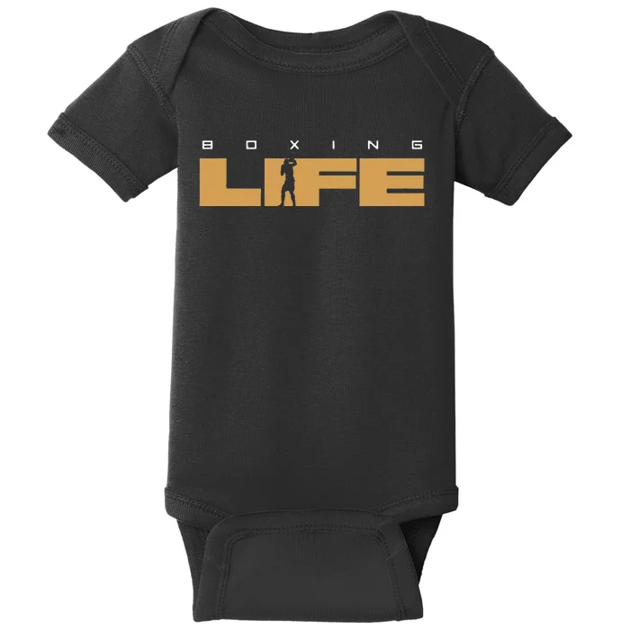 Boxing Funny Gift Baby Bodysuit