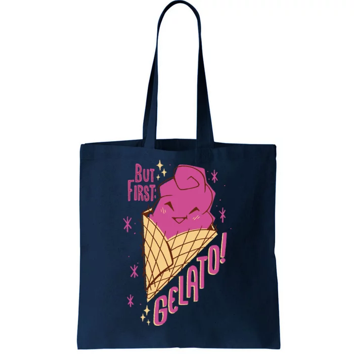 But First Gelato Cute Tote Bag