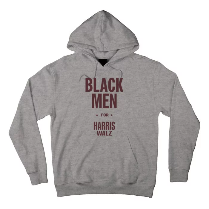 Black For Harris Walz Tall Hoodie