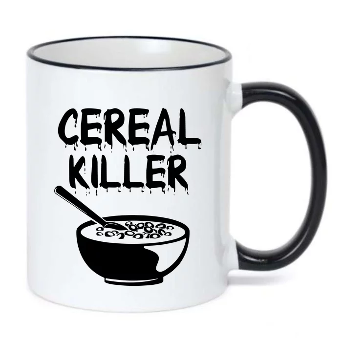 Breakfast Food Humor Black Color Changing Mug