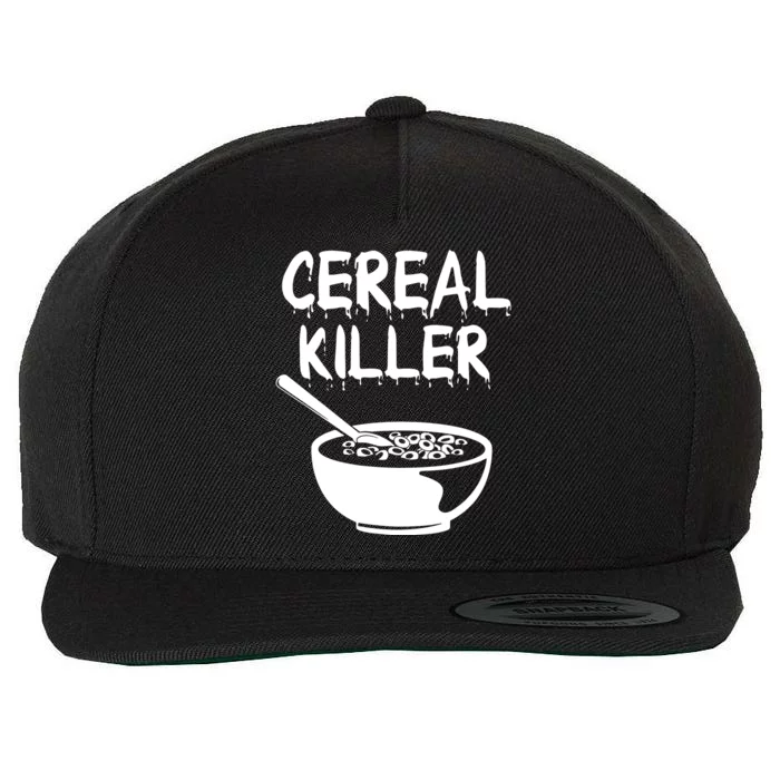 Breakfast Food Humor Wool Snapback Cap