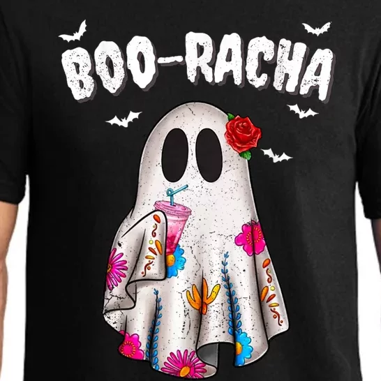 Booracha Funny Halloween Ghost Boo Jee Ghost For Halloween Pajama Set