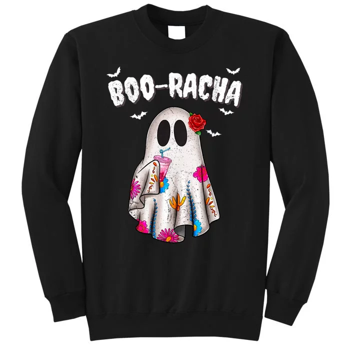 Booracha Funny Halloween Ghost Boo Jee Ghost For Halloween Tall Sweatshirt