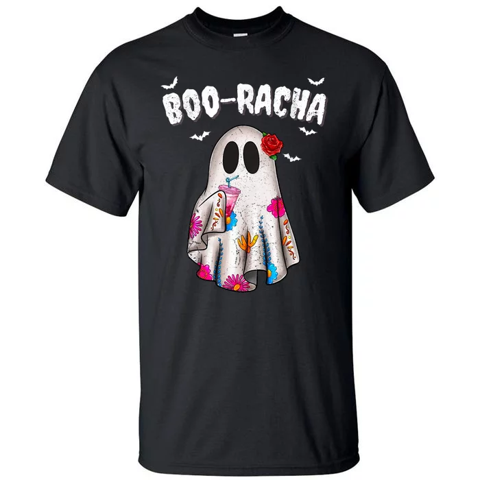 Booracha Funny Halloween Ghost Boo Jee Ghost For Halloween Tall T-Shirt