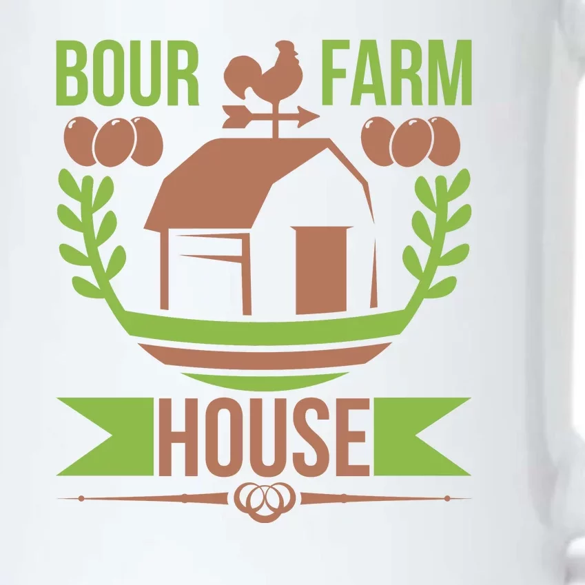 Bour Farm House Black Color Changing Mug