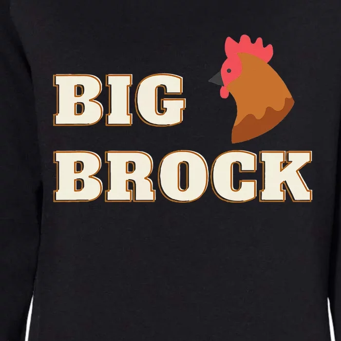 Brock Funny Humor Design Womens California Wash Sweatshirt