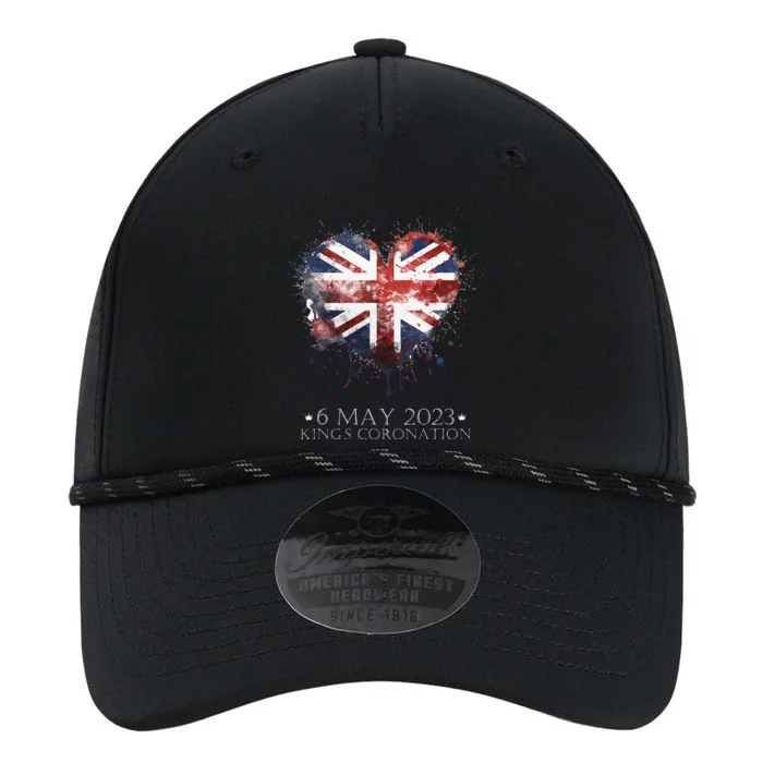 british flag heart King's Coronation Union Jack Charles Performance The Dyno Cap