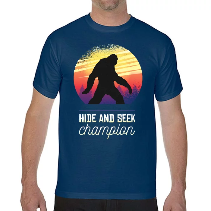 Big Foot Hide And Seek Champion Comfort Colors T-Shirt