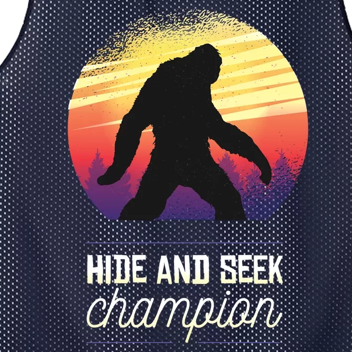 Big Foot Hide And Seek Champion Mesh Reversible Basketball Jersey Tank