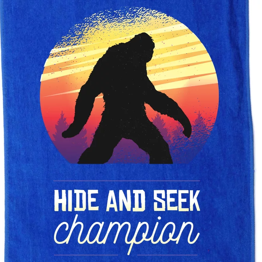 Big Foot Hide And Seek Champion Platinum Collection Golf Towel