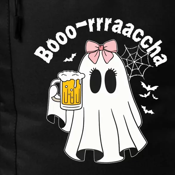 Booracha Funny Halloween Ghost Beer Design Borracha Daily Commute Backpack