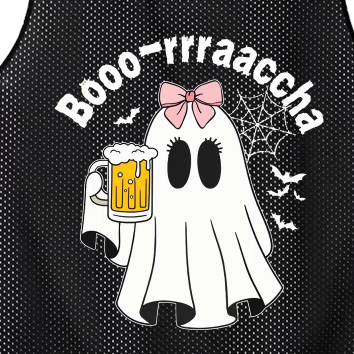 Booracha Funny Halloween Ghost Beer Design Borracha Mesh Reversible Basketball Jersey Tank