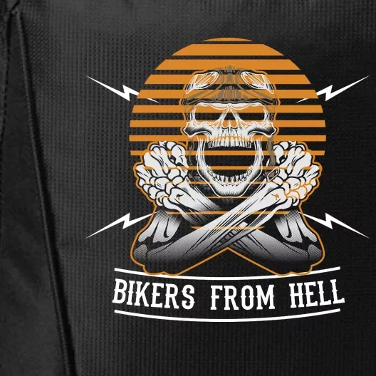 Bikers From Hell City Backpack