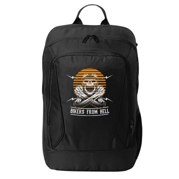 Bikers From Hell City Backpack