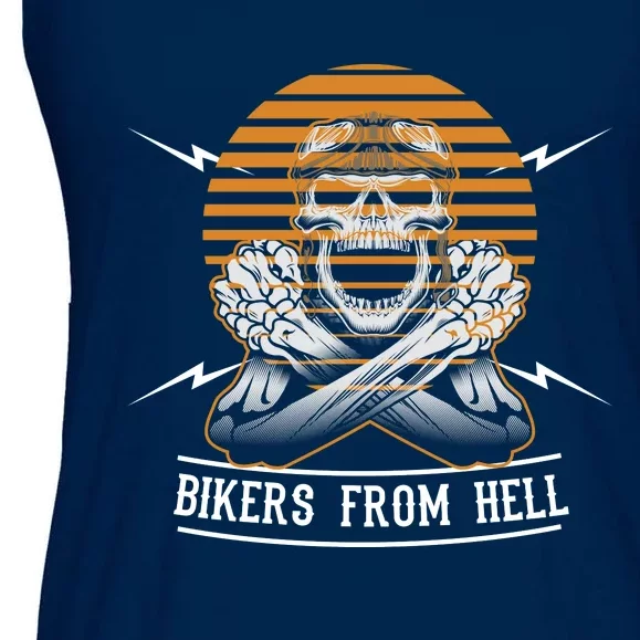 Bikers From Hell Ladies Essential Flowy Tank