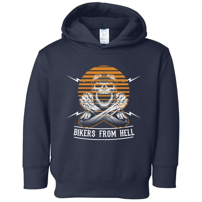 Bikers From Hell Toddler Hoodie