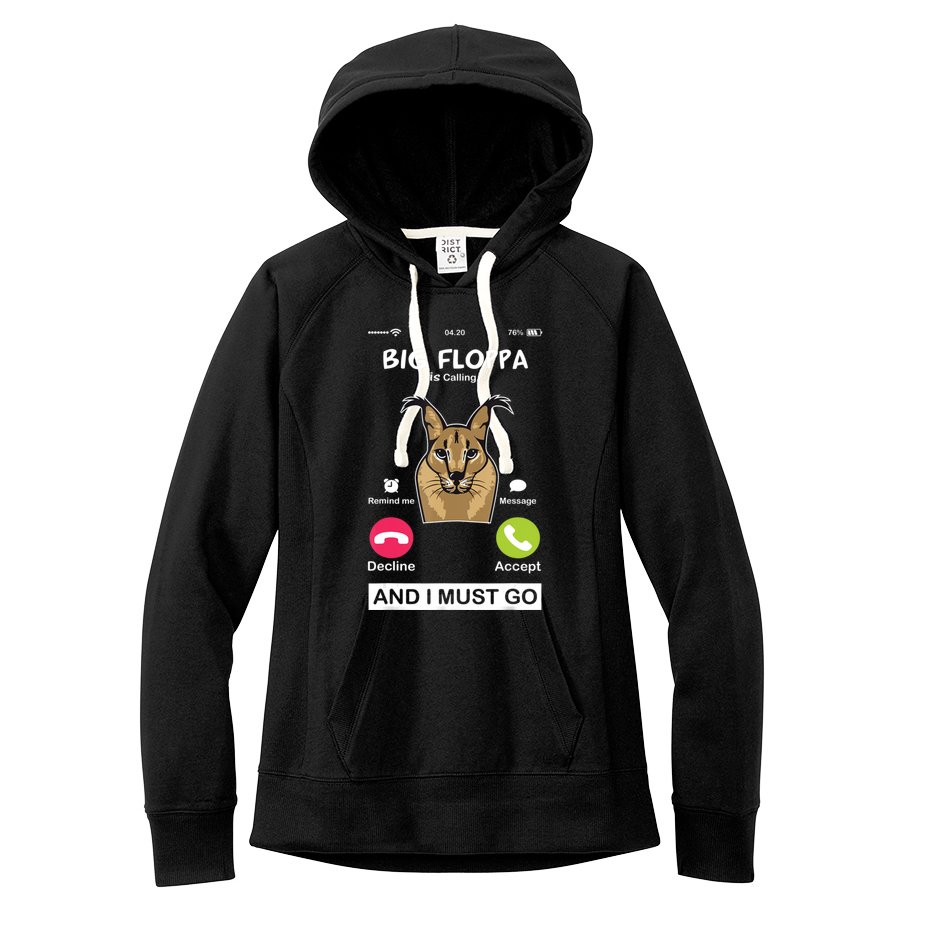 Big Floppa Meme Cat' Unisex Two-Tone Hoodie