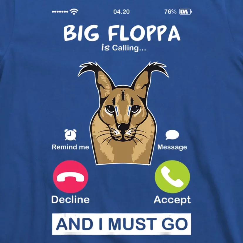  Big Floppa Funny Caracal Meme Cat Floppa Meme T-Shirt