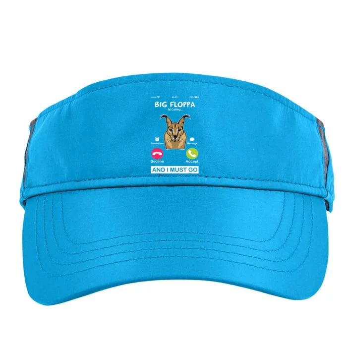 Big Floppa Is Calling Caracal Big Cat Floopa Memes Adult Drive Performance Visor