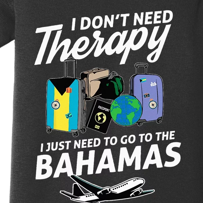 Bahamas Flag I Bahamas Flag I Vacation I Bahamas Baby Bodysuit