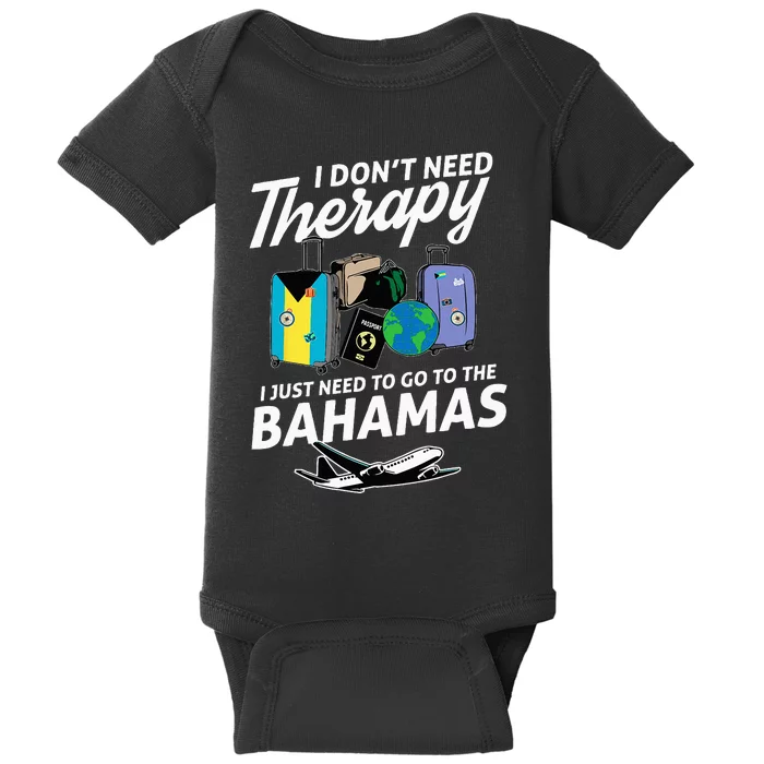 Bahamas Flag I Bahamas Flag I Vacation I Bahamas Baby Bodysuit