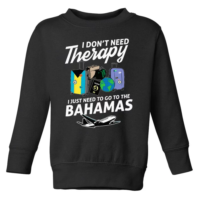 Bahamas Flag I Bahamas Flag I Vacation I Bahamas Toddler Sweatshirt